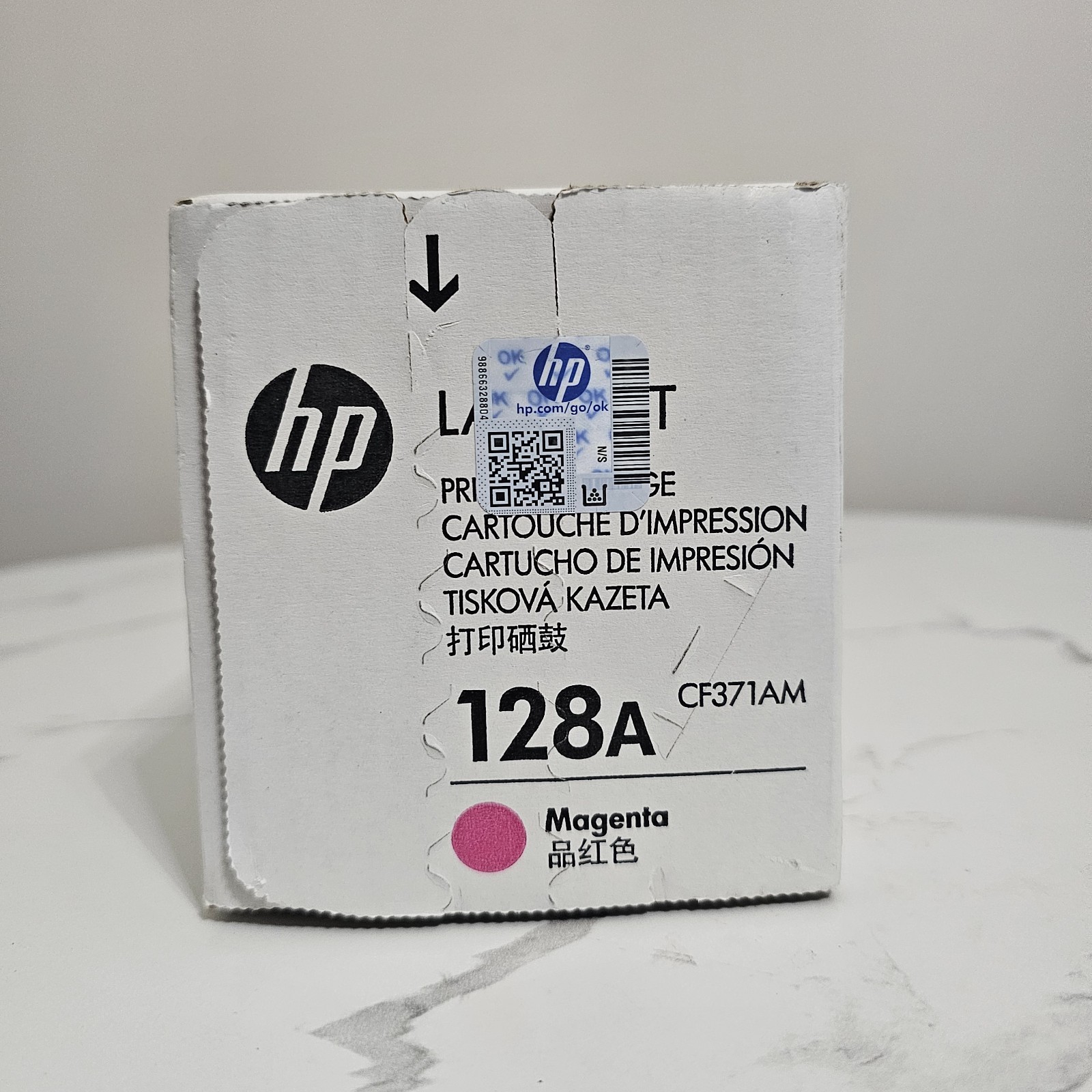 HP LaserJet 128A Magenta Toner Cartridge CE323A