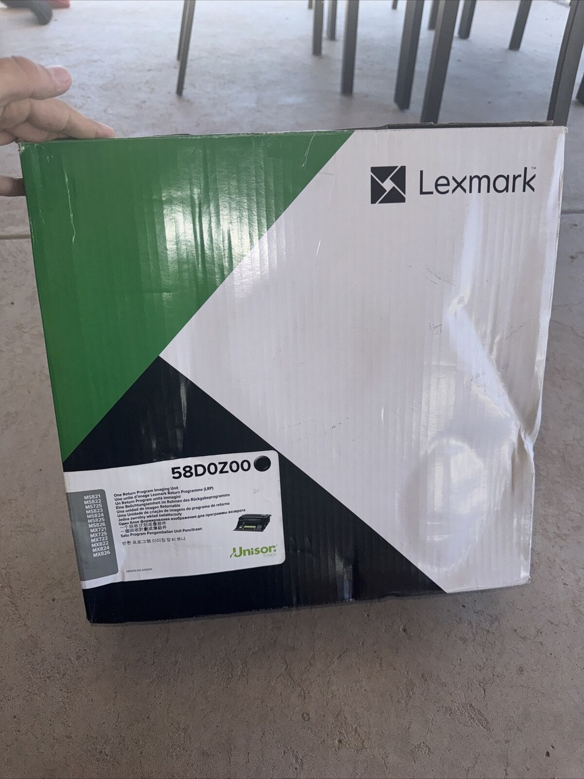 Lexmark 58D0Z00 Black Return Programme Imaging Unit New