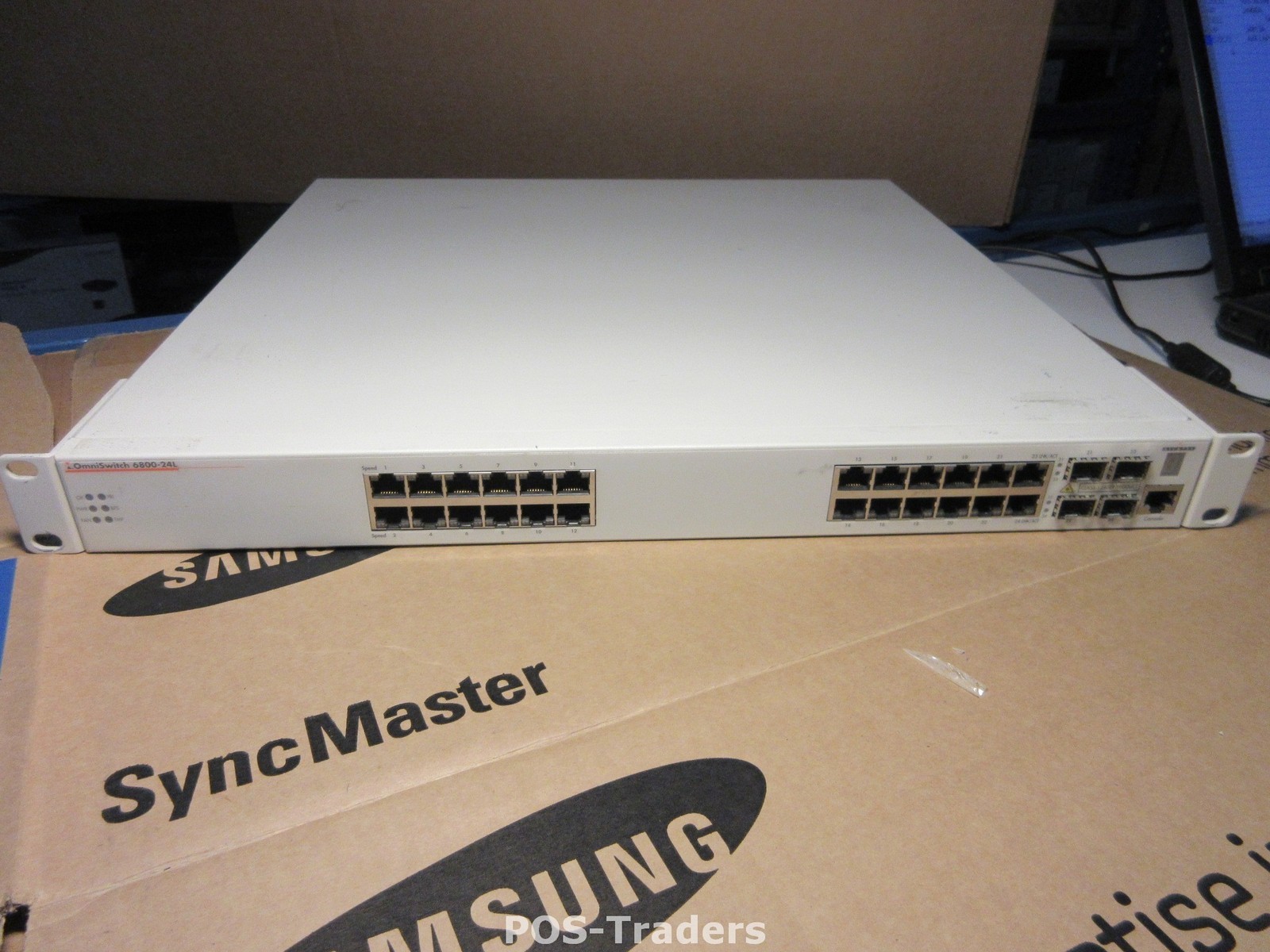 Alcatel Lucent OS6800-24L OmniSwitch 24-port FS Managed Switch INCL CM-1 MODULE