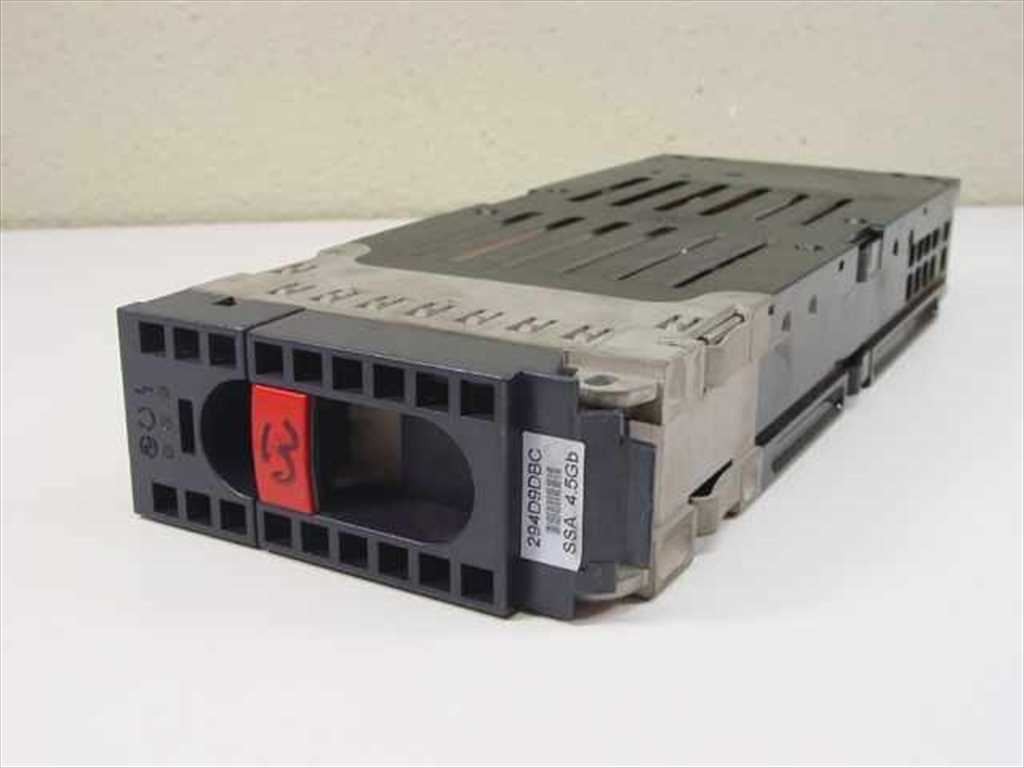 IBM 89H4941 SSA Hard Drive Caddy Enclosure 4.5GB No Drive AS/400 RS/6000