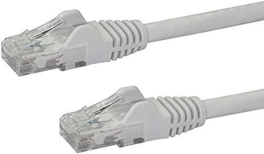 StarTech.com 7m CAT6 Ethernet Cable - White CAT 6 Gigabit Ethernet Wire -650MHz 