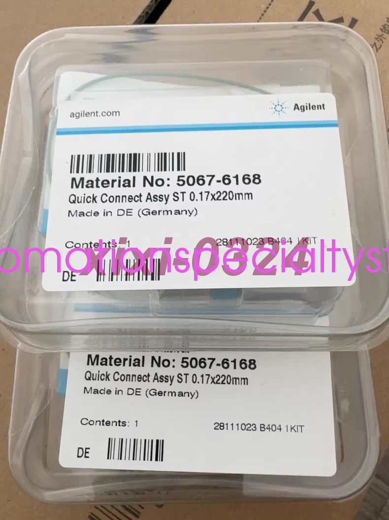 NEW Agilent 5067-6168 Quick connect connector component shipping Via DHL/Fedex