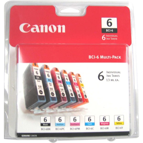 Canon BCI-6 Original Ink Cartridge (4705A018)