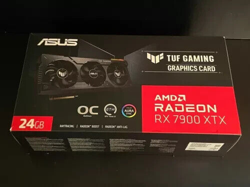 ASUS TUF AMD Radeon RX 7900 XTX 24GB GDDR6 Graphic Card...