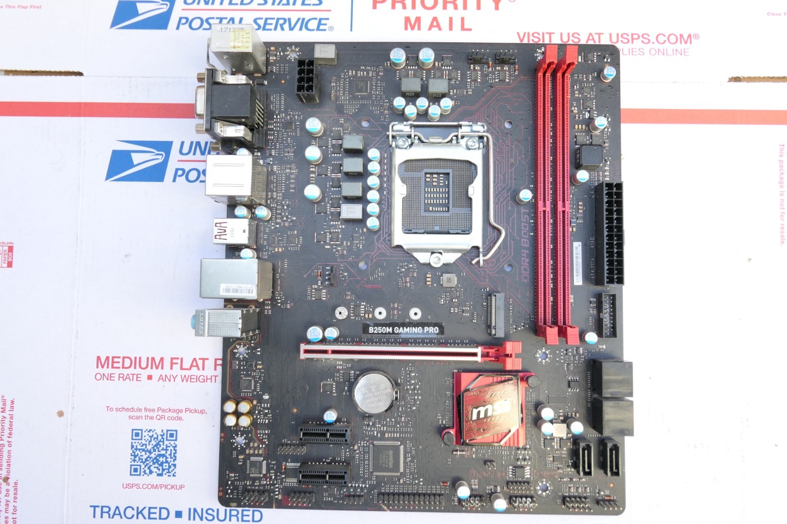 MSI B250M GAMING PRO MicroATX Motherboard Intel LGA1151 DDR4 PCIe HDMI - tested