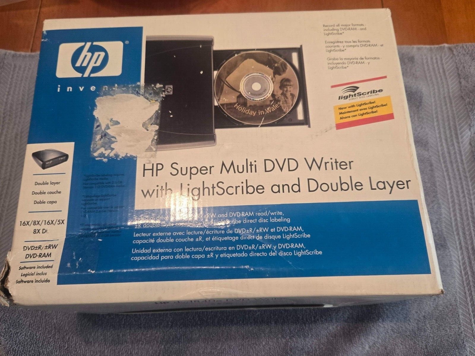 HP Super Multi DVD External Writer ( DVD840E )