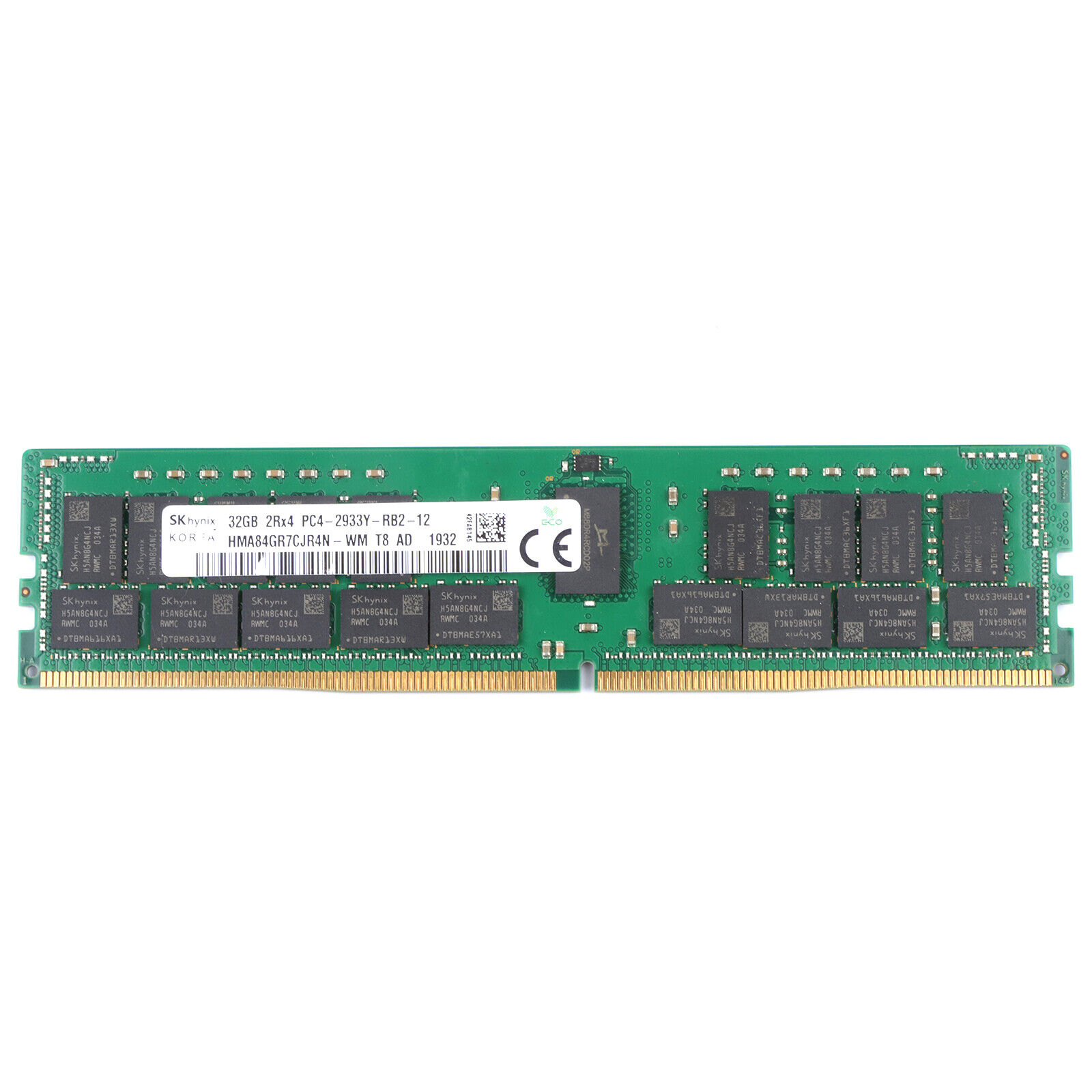 SK Hynix 32GB 2933MHz DDR4 RDIMM RAM PC4-23400 Server Memory HMA84GR7CJR4N-WM