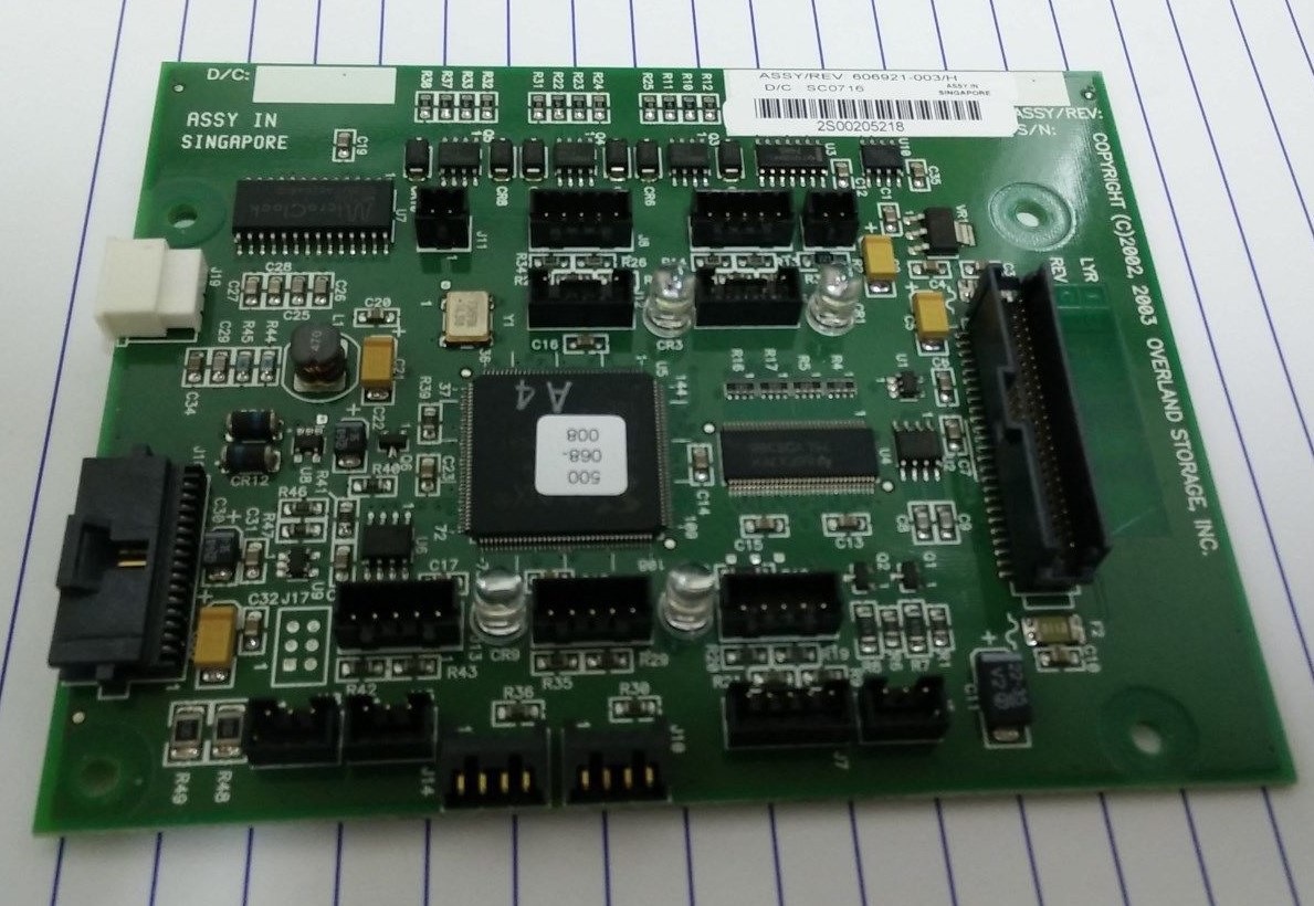 HP StorageWorks MSL6000 263645-001 606921-003 Control Panel PC Board Module