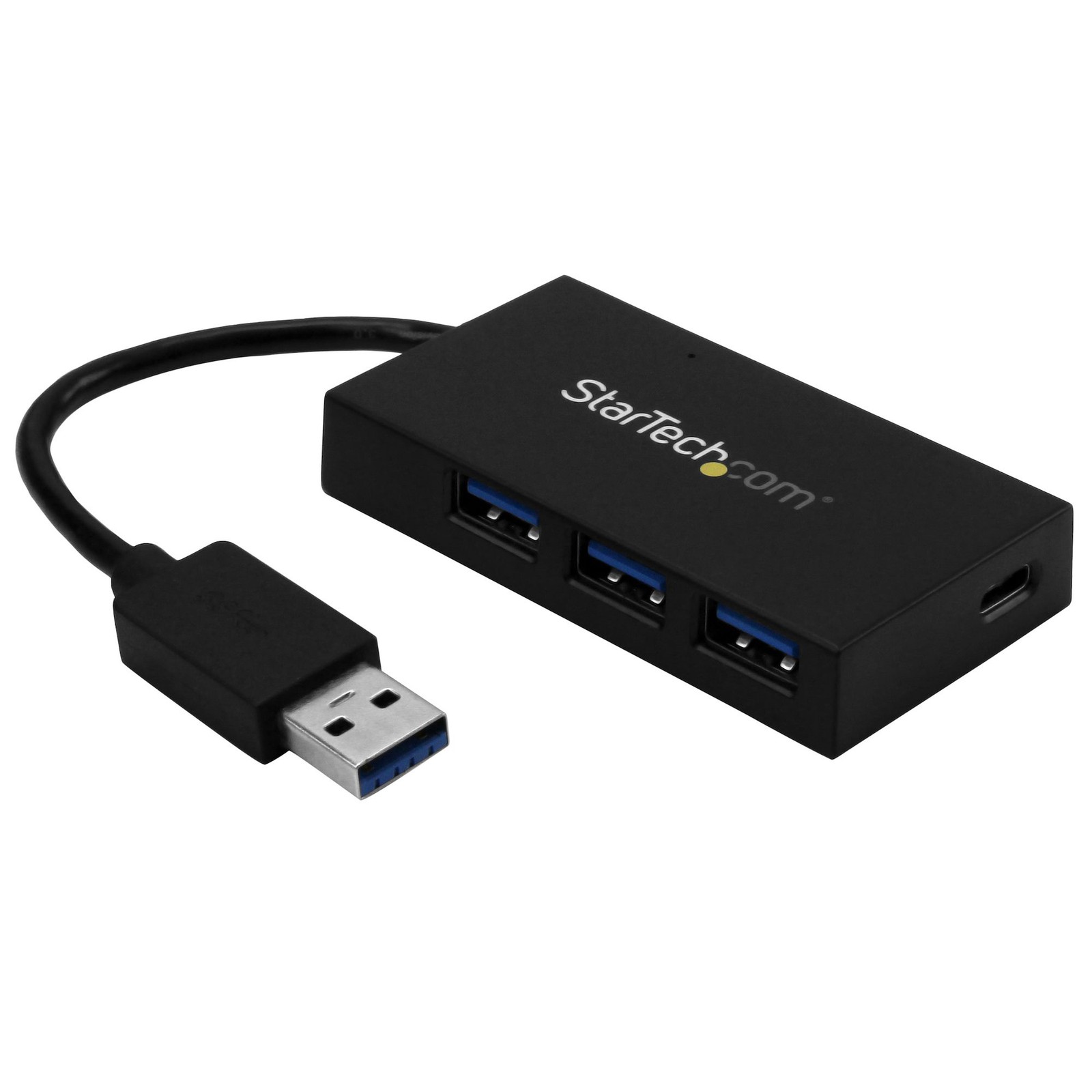 StarTech HB30A3A1CFB 4-Port USB 3.2 Gen1 Hub 5Gbps USB-A & USB-C