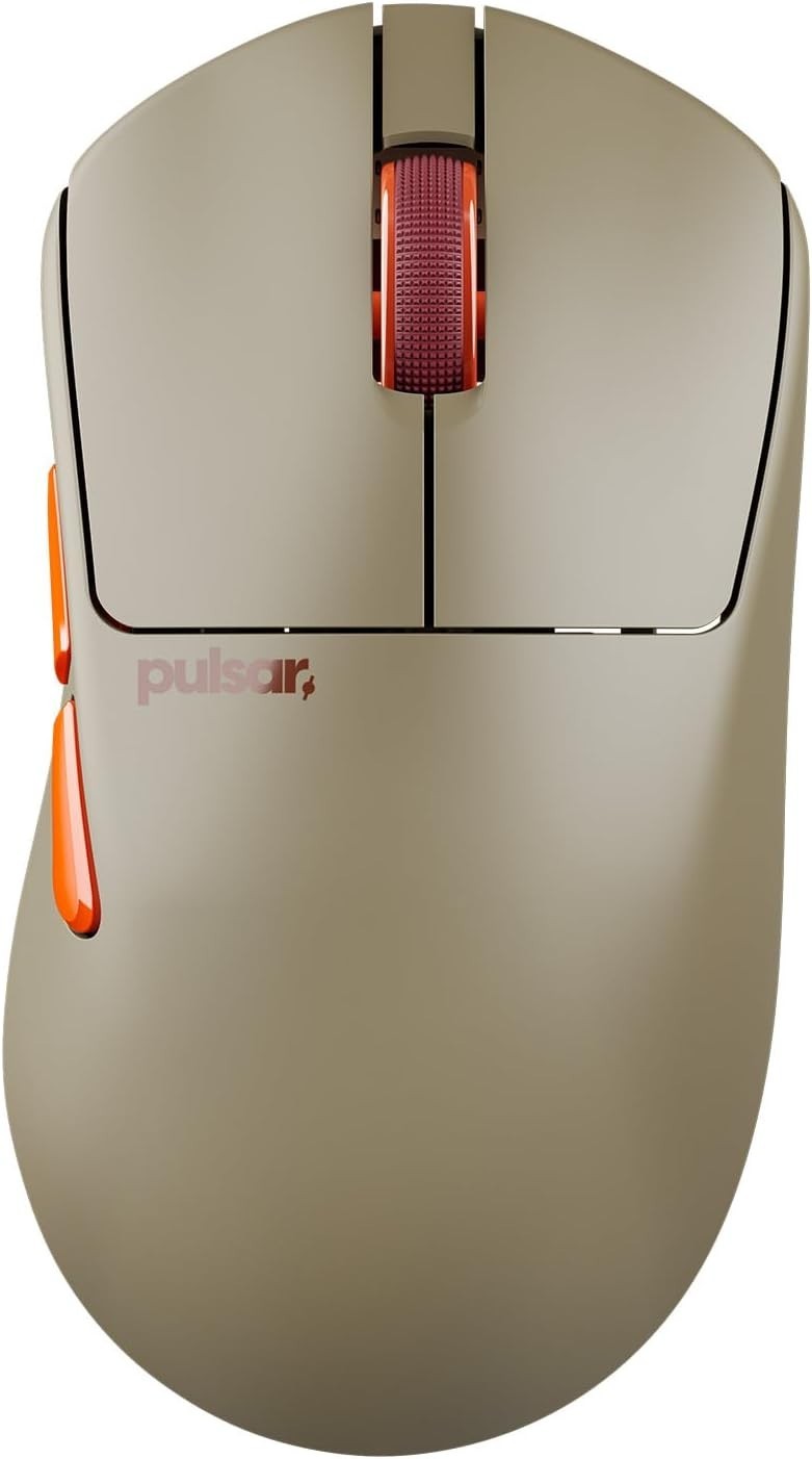 Pulsar X3 CrazyLight 8K Wireless Gaming Mouse Desert Medium PX3RCL103