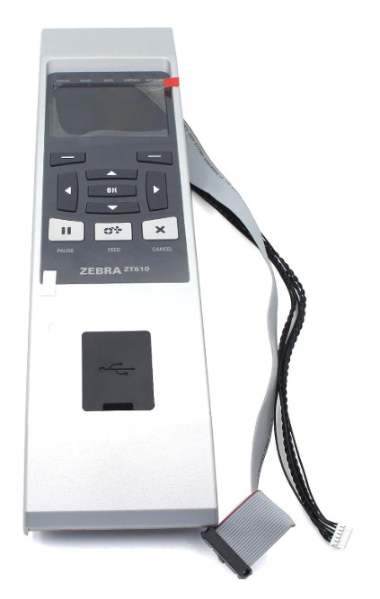 P1083320-001 Front Standard Control Panel for Zebra ZT610 ZT610R Thermal Barcode