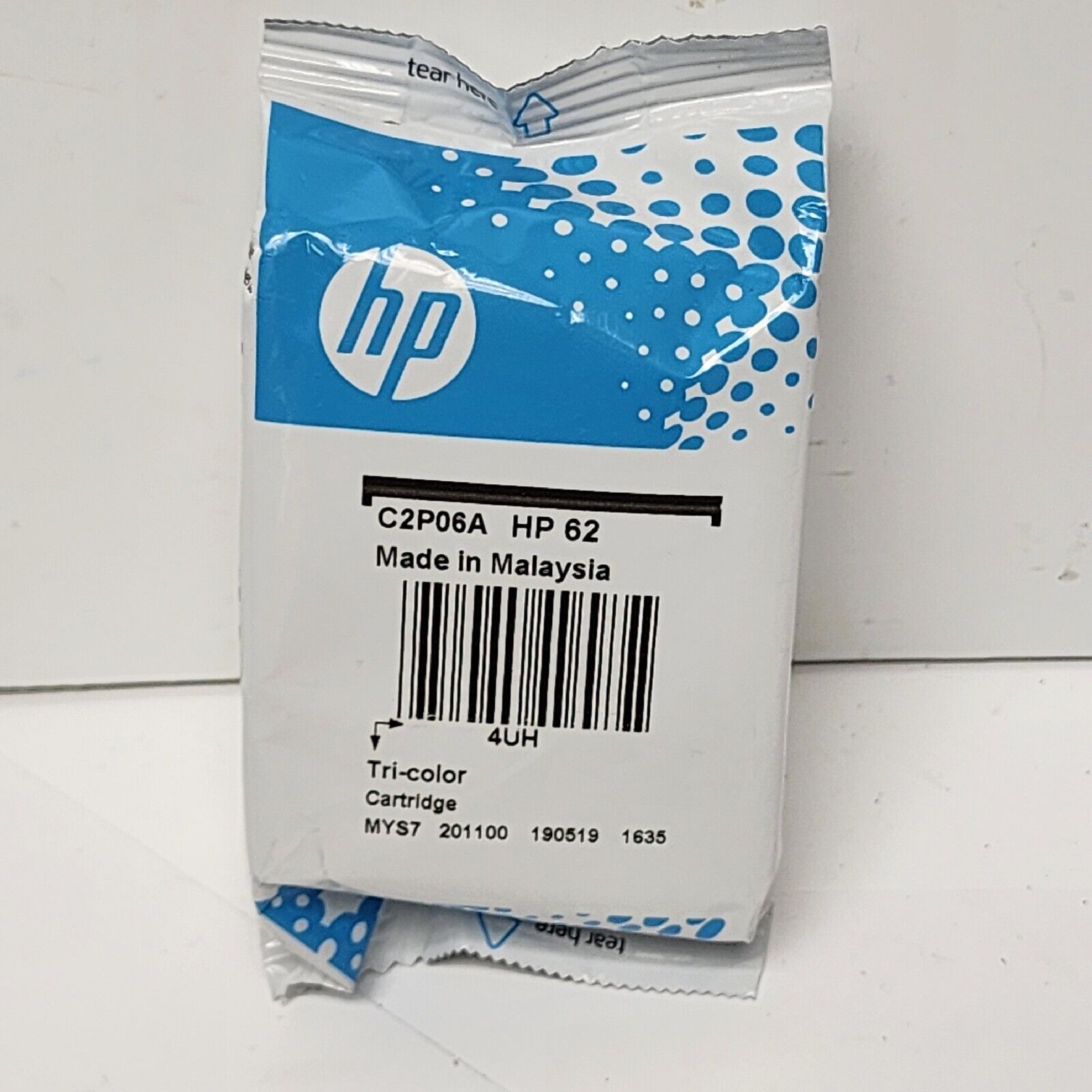 Genuine HP62 Tri Color Ink Cartridge Sealed New (Fully Guaranteed)