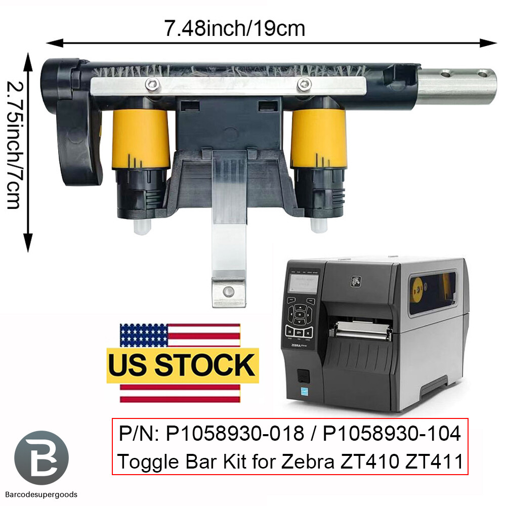 USA Toggle Bar Kit for Zebra ZT410 ZT411 PrinterP/N: P1058930-018/P1058930-104 
