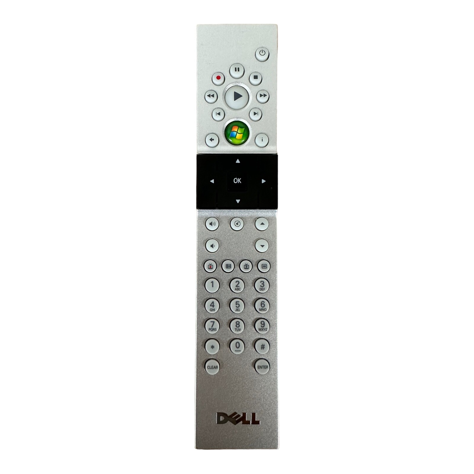 Genuine DELL RC1974014/00 OEM PC Windows Media Center Remote Control - Tested