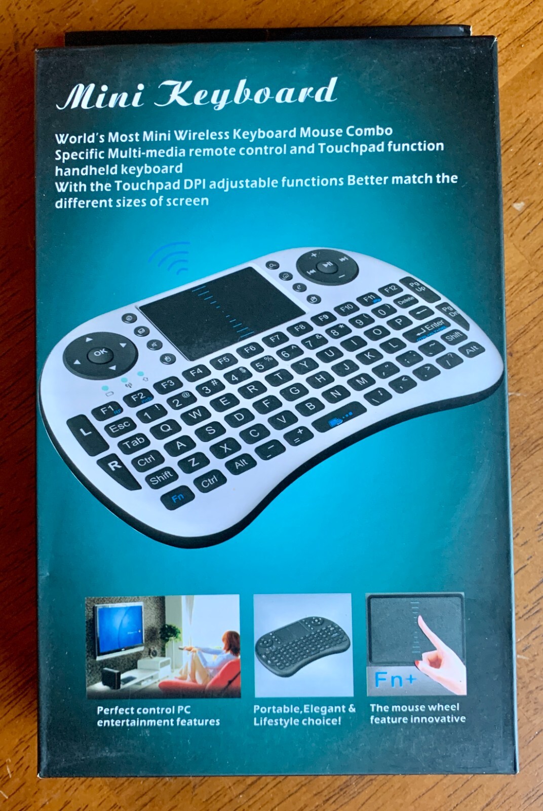 RoHS Mini Keyboard Wireless Keyboard/Mouse Combo, Touchpad