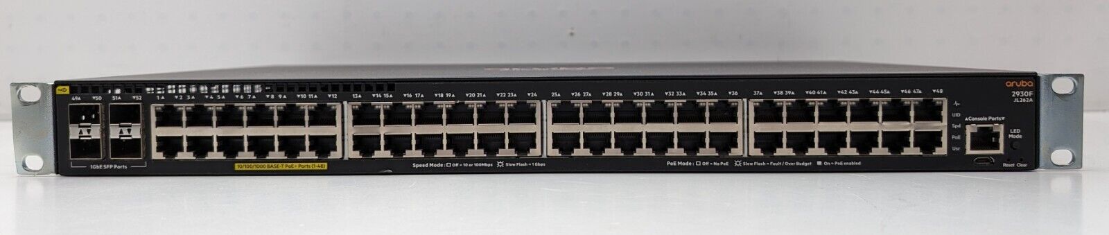 HP Aruba 2930F 48G PoE+ Switch
