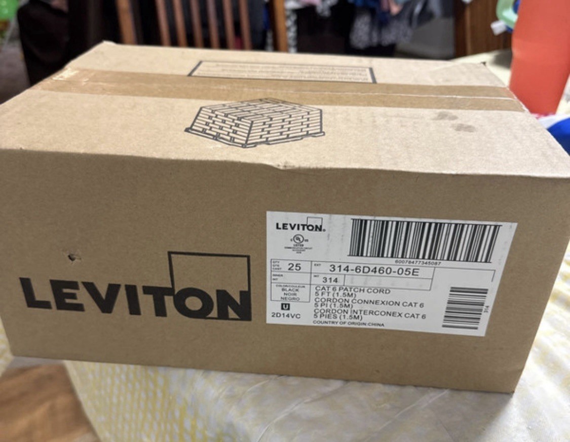 Leviton Cat 6 Patch Cables