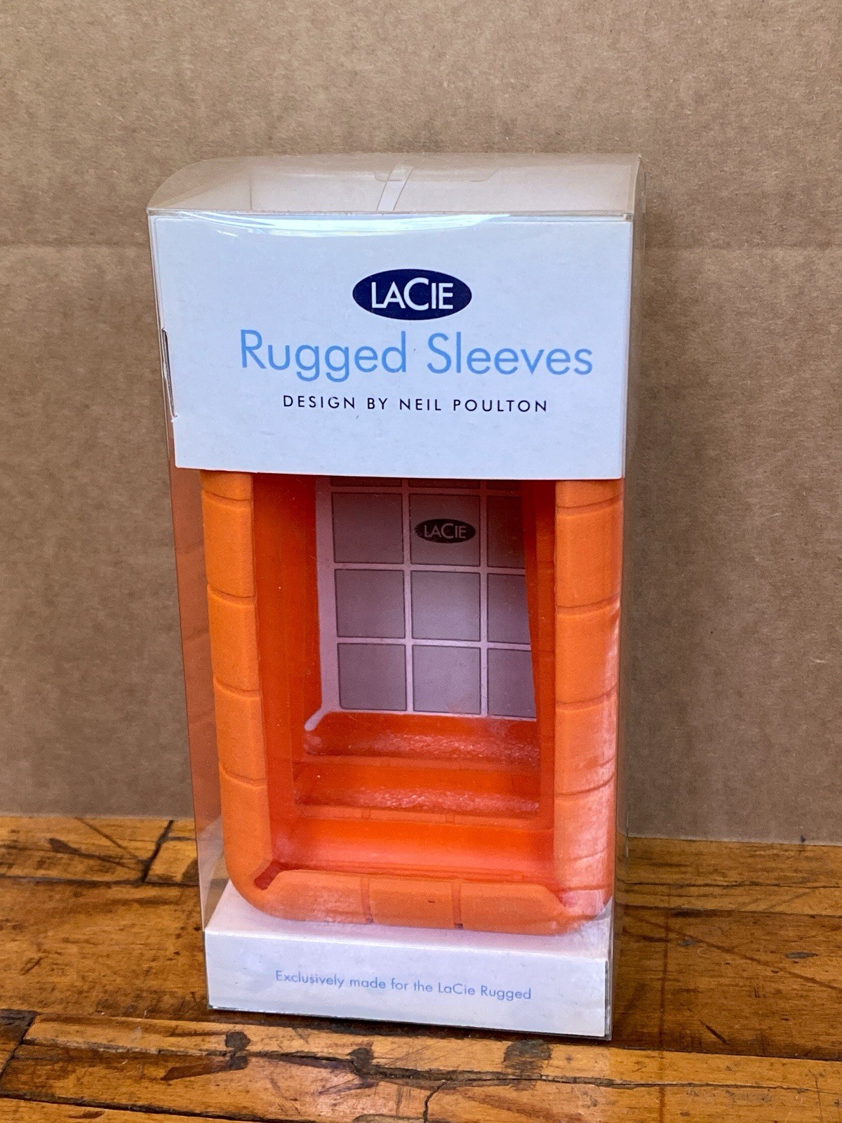 Lacie Rugged Sleeves Design by Neil Poulton Hard Drive Protective Covers 3 Pack