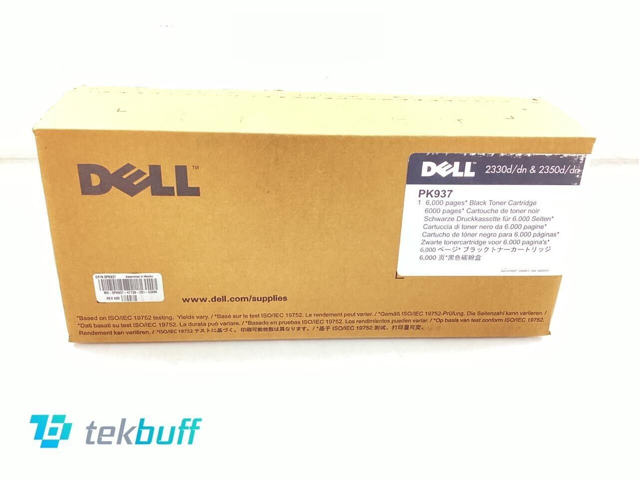 Dell PK937 Black Toner Cartridge - High Yield