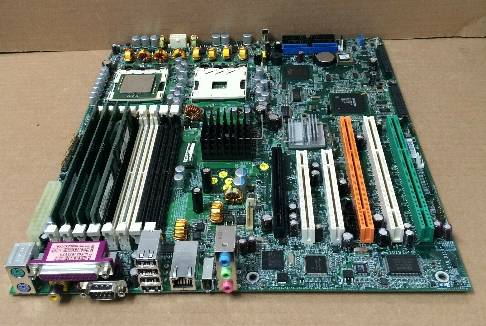 TYAN S2676 Motherboard SOCKET 604 W/ Xeon (1) CPU + 2GB PC2-3200R RAM
