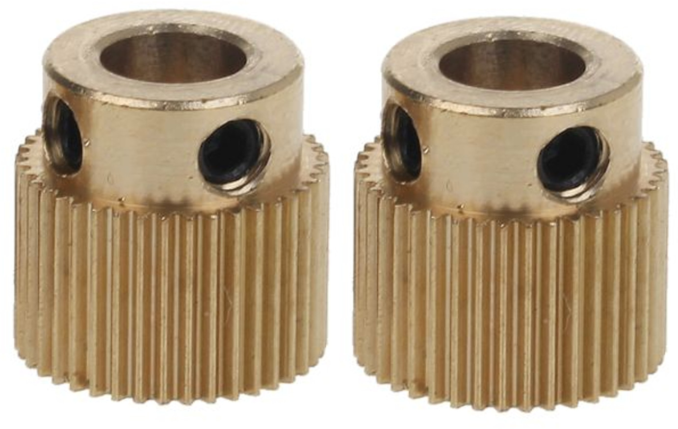 Creality 3D® Brass Extruder Gear 40T X 2-EACH  CR-10 ENDER 3