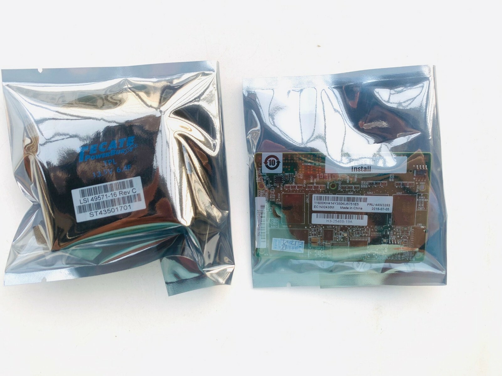 IBM ServeRAID M5200 M5210 9364-8I Series 4GB Flash/RAID 5 Upgrade incl. Battery