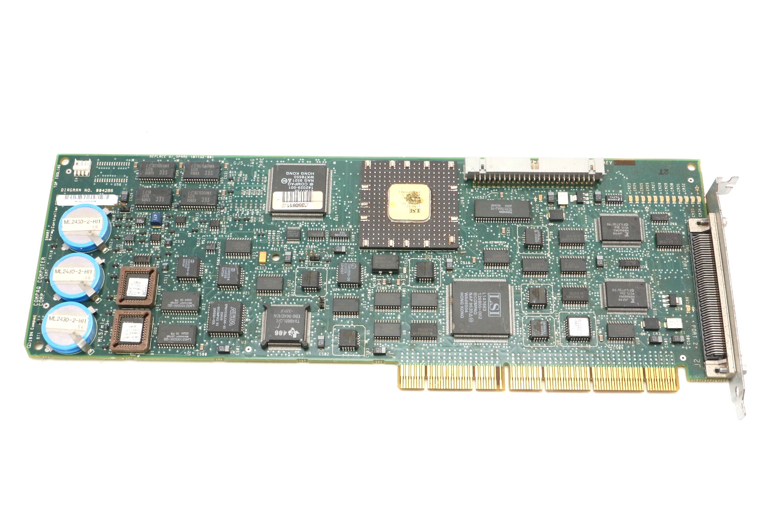 Compaq 181132-001 EISA Smart Array SCSI Controller Card 003596-002 VIN /MAIN326