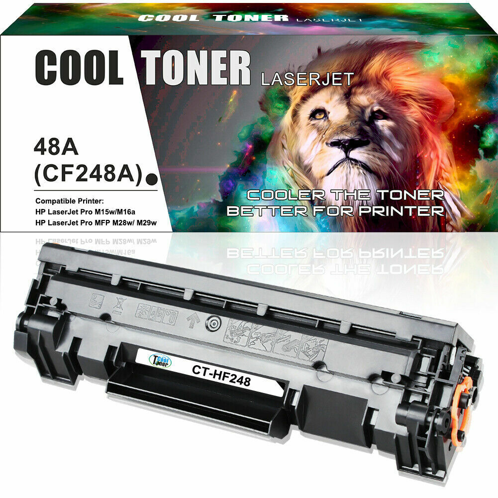 CF248A 48A BK Toner Cartridge for HP LaserJet Pro M15a M16w MFP M29a High Yield