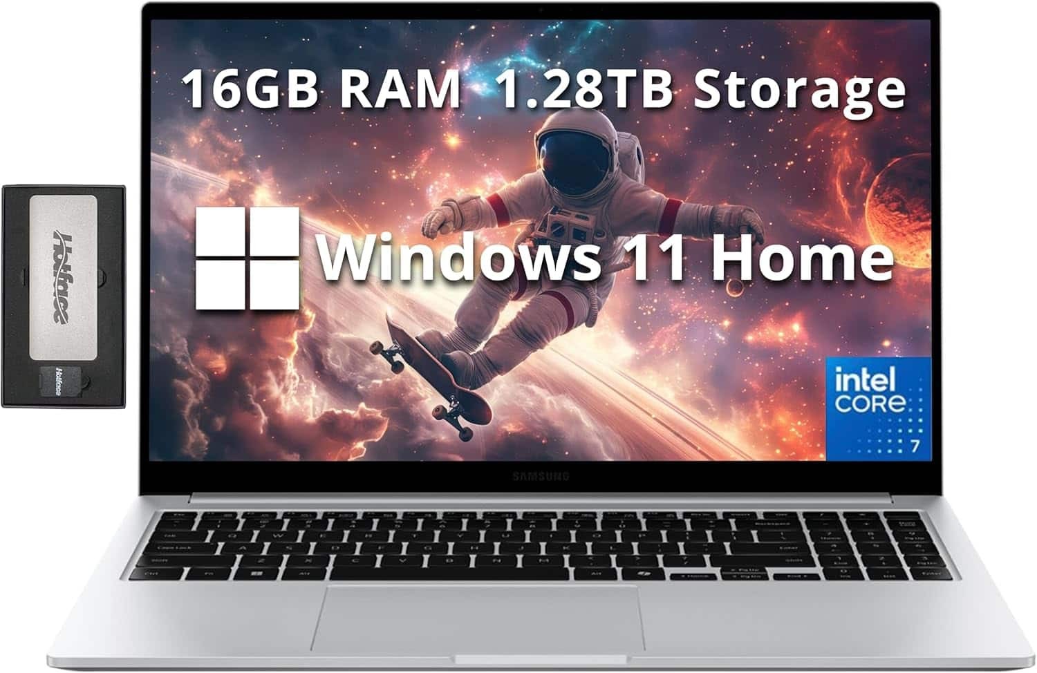 Samsung - Upgraded - Galaxy Book4 15.6 in FHD Core 7 150U 16GB LPDDR4X 1TB SSD