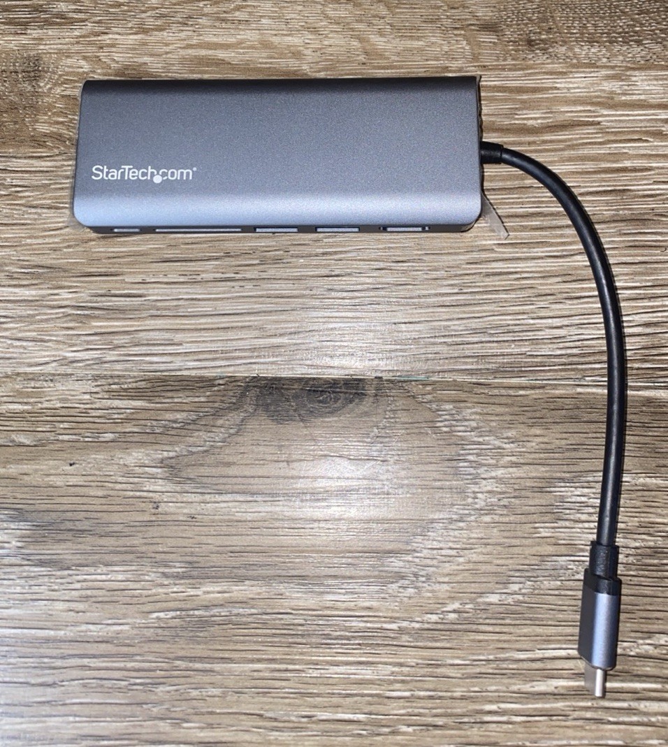 StarTech USB-C Multiport Hub Adapter DKT30CSDHPD3 HDMI USB ethernet SD USB-c