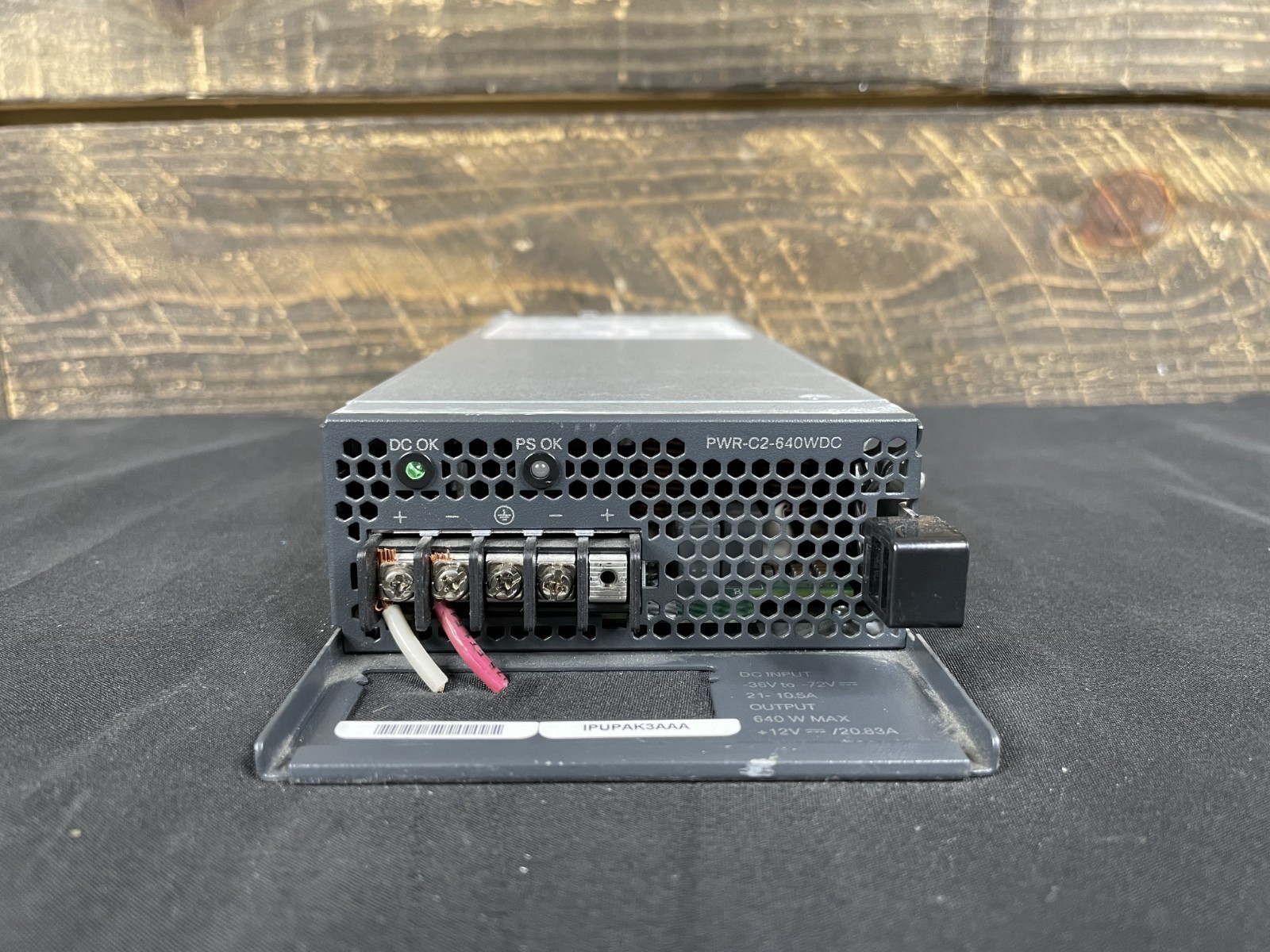 Cisco PWR-C2-640WDC 640WDC Power Supply