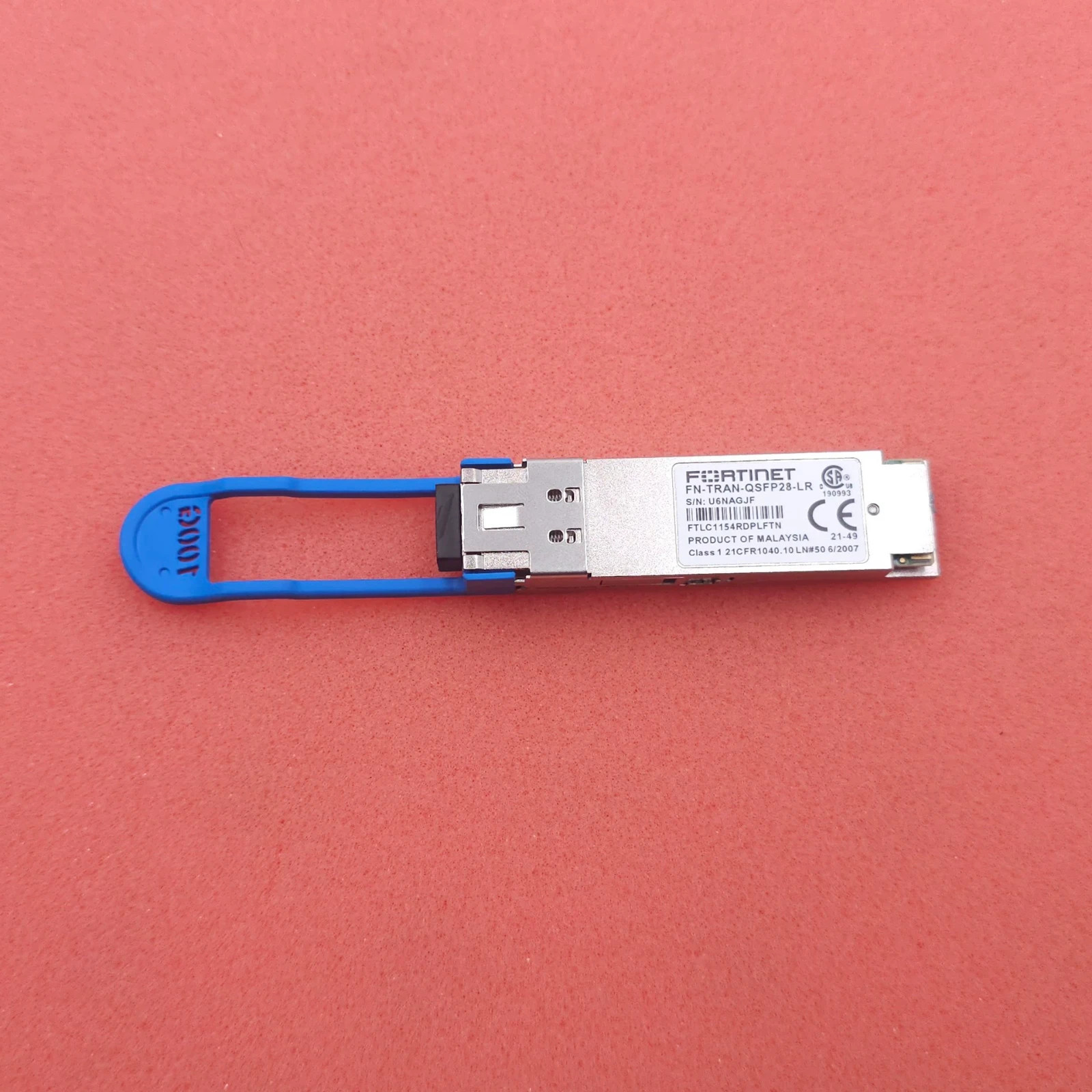 1pcs FN-TRAN-QSFP28-LR For FORTINET 100G 10KM OPTICAL TRANSCEIVER MODULE