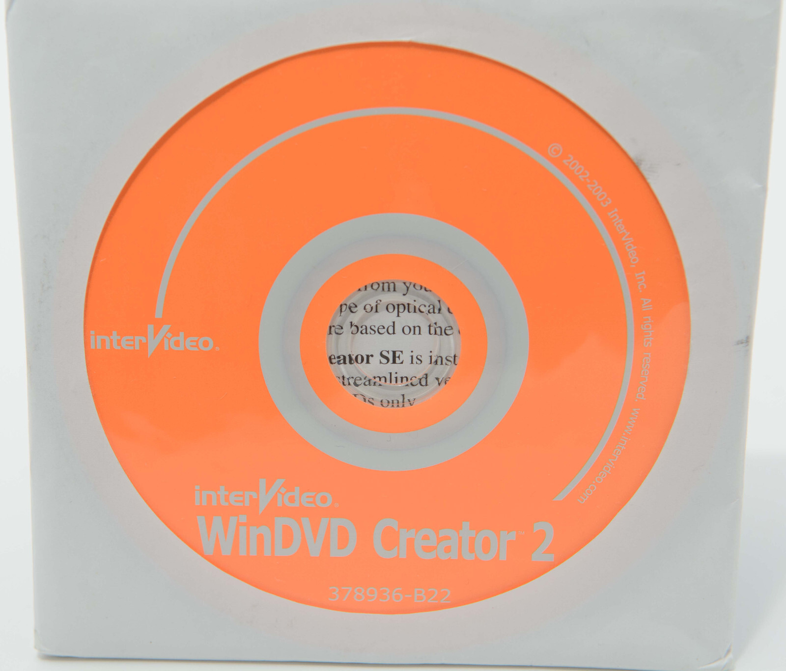 Intervideo WinDVD Creator 2 DVD-ROM Sealed New