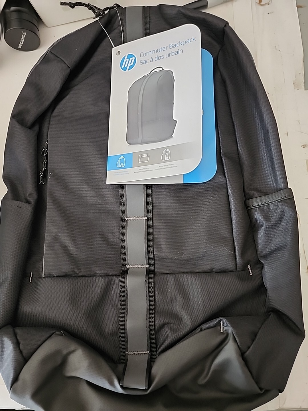 HP Commuter Backpack  Black  Good For Laptop 15.6