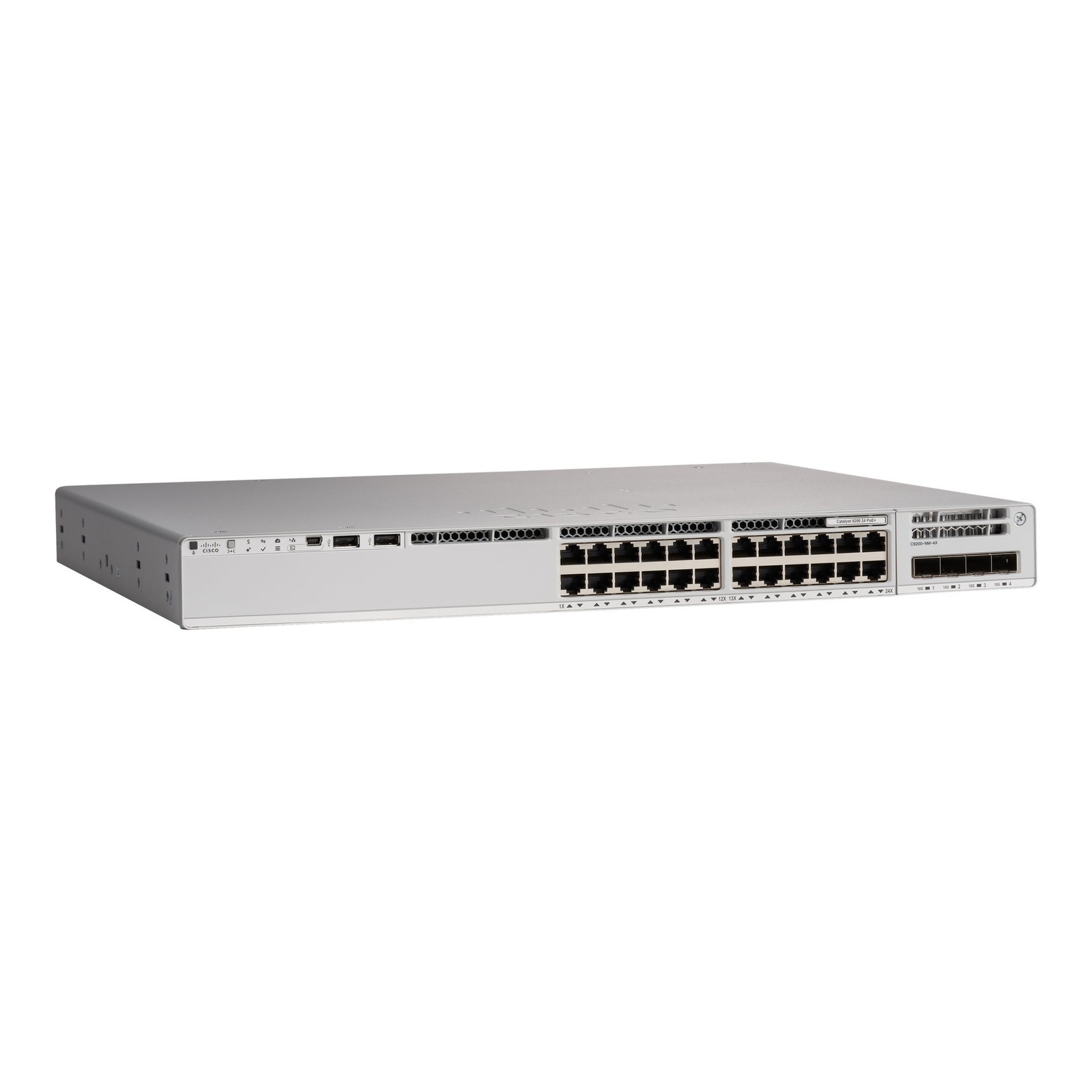 Cisco C9200L-24P-4X-A 24-Port PoE+ 4x10G SFP+ Switch Network Advantage New