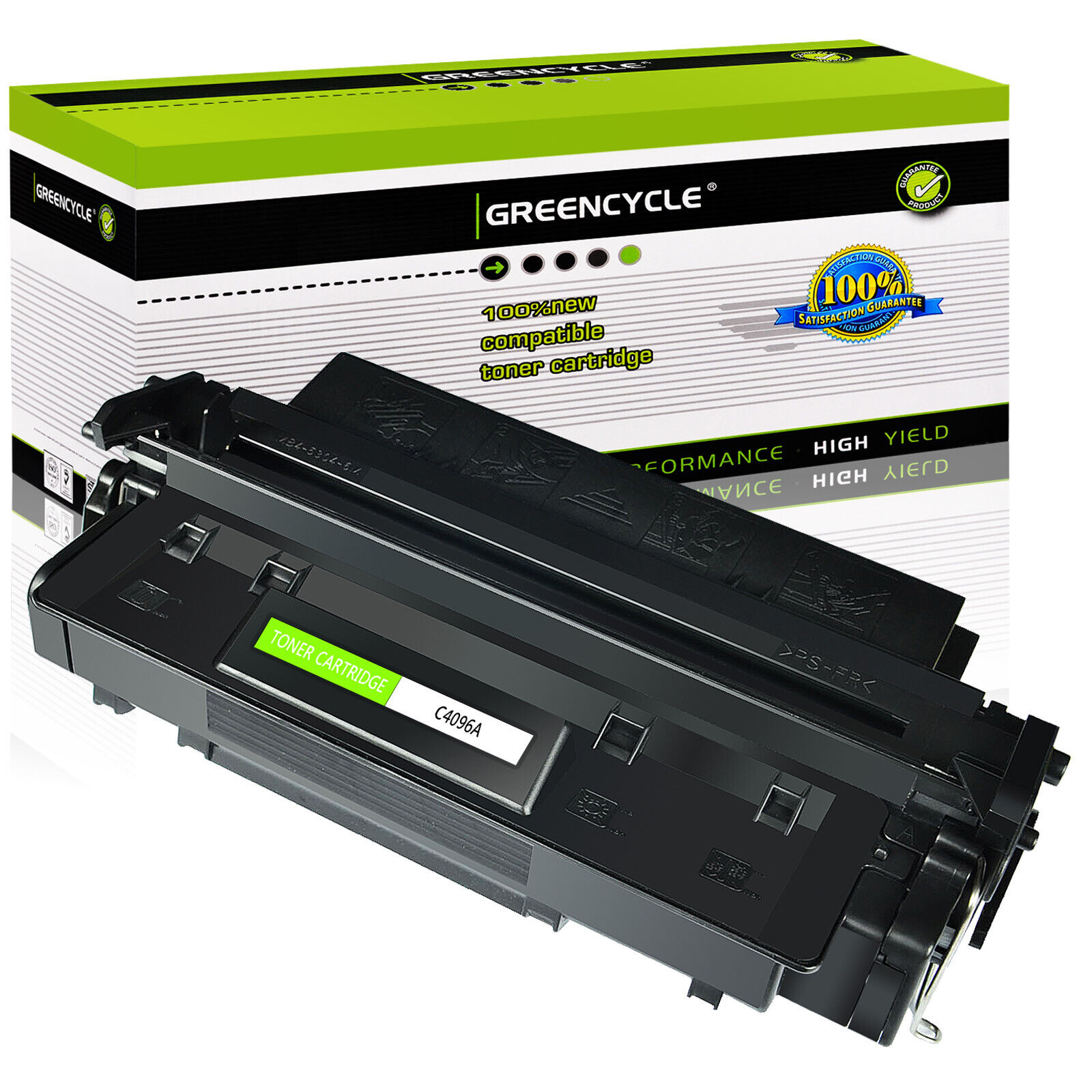 GREENCYCLE C4096A 96A Toner Cartridge For HP LaserJet 2100tn 2200 2200d Printer