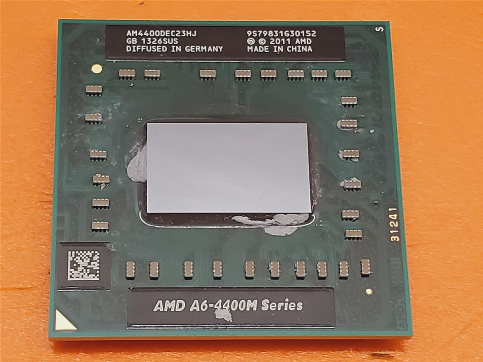 ⭐️⭐️⭐️⭐️⭐️ CPU Processor AMD A6-4400M AM4400DEC23HJ 2.7GHz Socket FS1