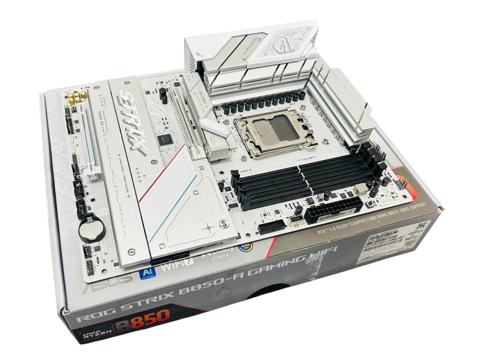 ASUS ROG Strix B850-A Gaming WiFi Motherboard - AS-IS, MUST READ