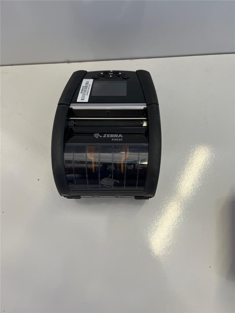 Zebra ZQ620 Thermal Label Printer Power Tested only  No Battery