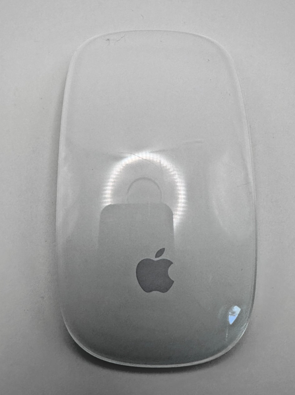 Apple Magic Mouse 1st Gen Wireless Bluetooth Mouse Model A1296 3Vdc MB829LL/A
