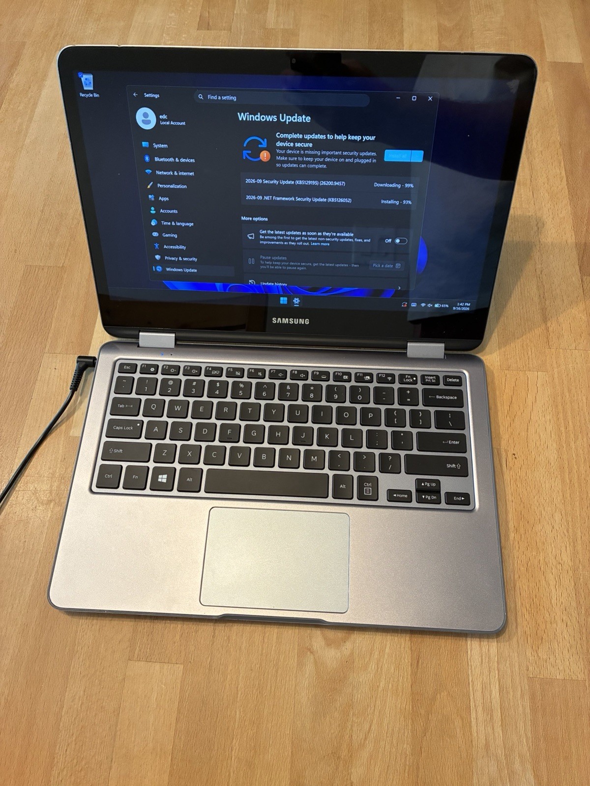 Samsung Notebook 7 Spin (2018 model) - Used - Keyboard Not Fully Functional