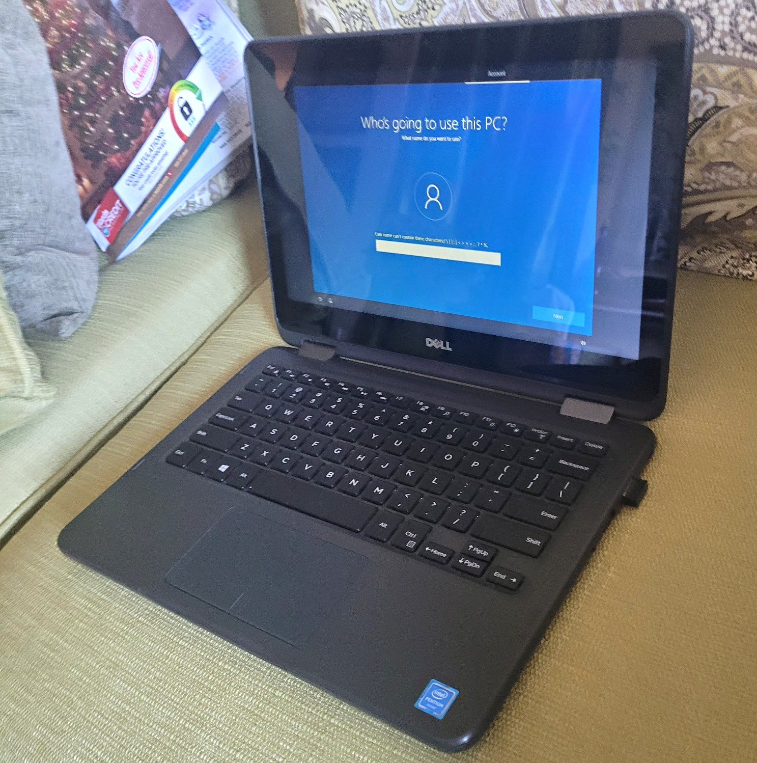 Dell Inspiron 11 3147 2-in-1 Touchscreen Laptop | Intel Pentium | Factory Reset