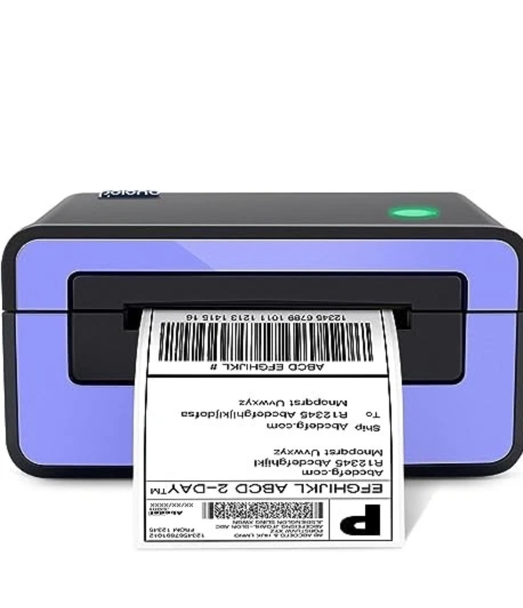 POLONO Label Printer 150mm/s 4x6 Thermal  PL60 (includes 100 labels)