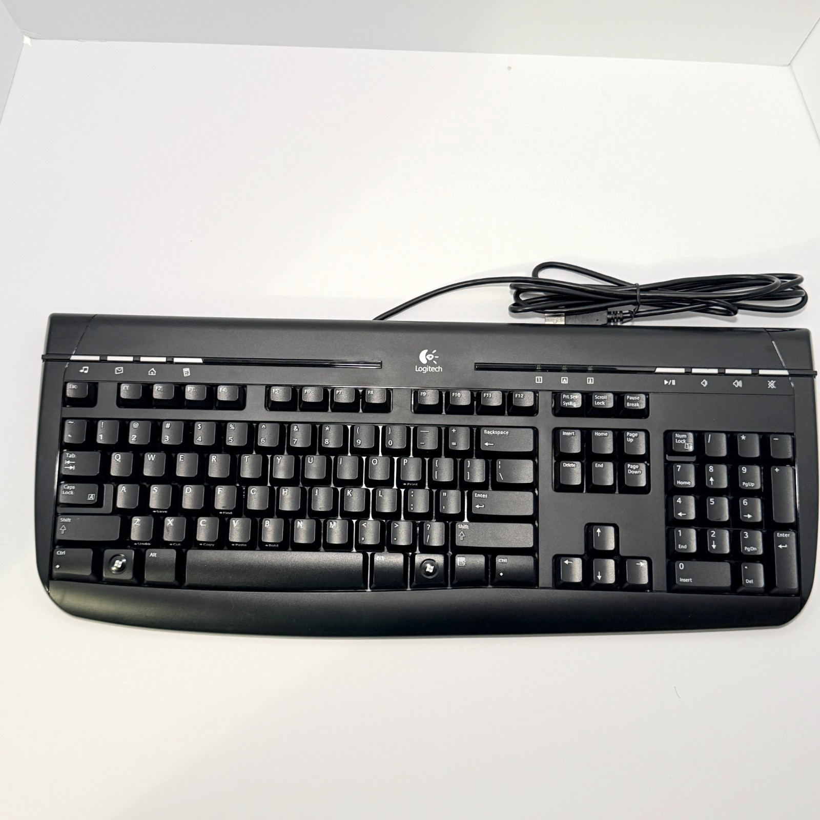 Logitech Internet 350 USB Wired Keyboard Y-US76A