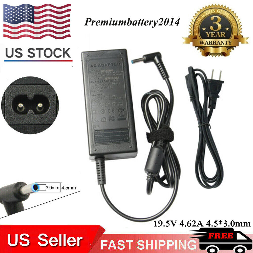 65W 4.62A AC Adapter For HP 15-R132WM 15.6