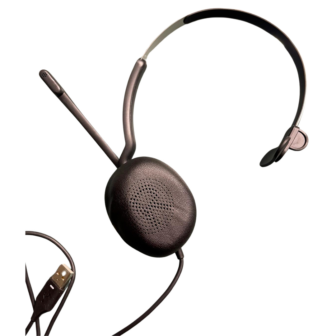Jabra Evolve2 30 Wired USB Headset Black Mono Over the Ear Headphones OEM