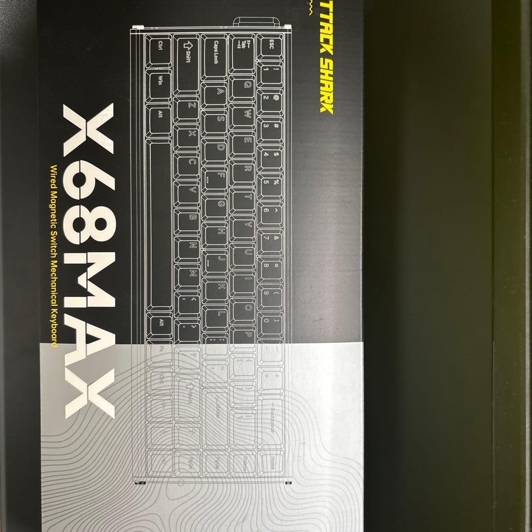 ATTACK SHARK X68MAX Mechanical Gaming Keyboard Magnetic Switch Wired 8000Hz