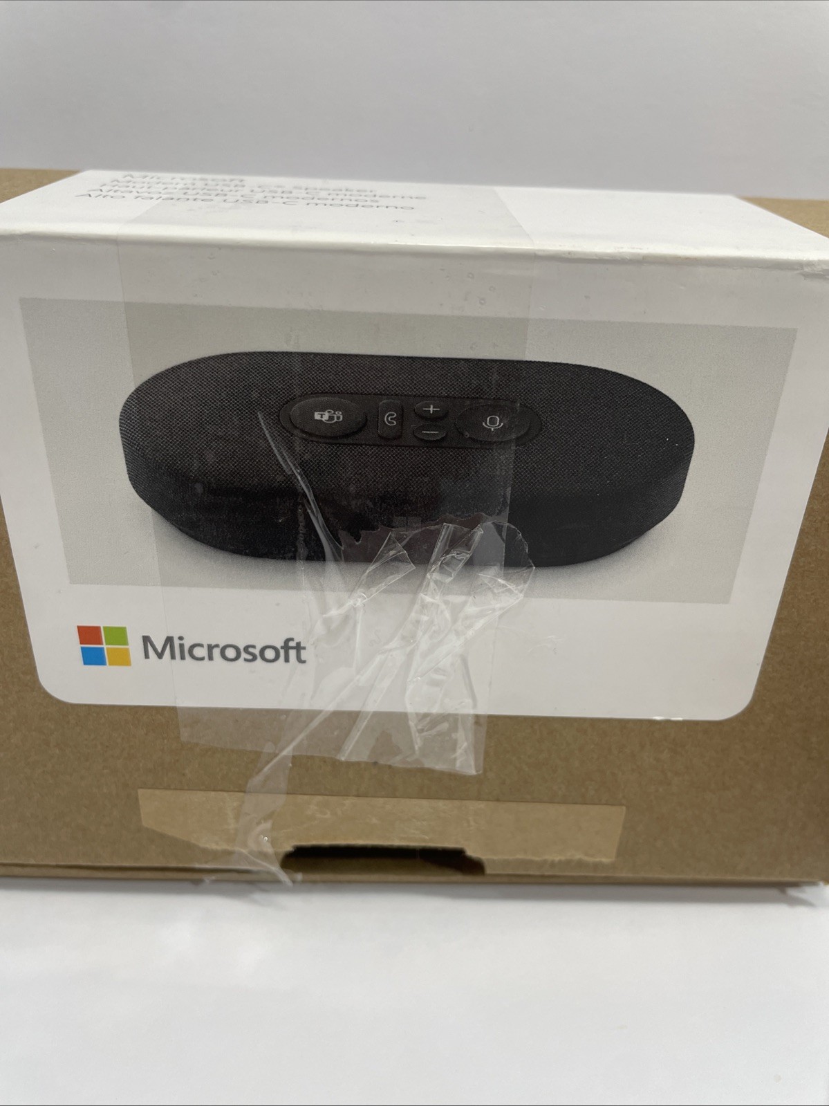 Microsoft Modern USB-C Speaker for Windows & MacOS Certified for Microsoft Teams