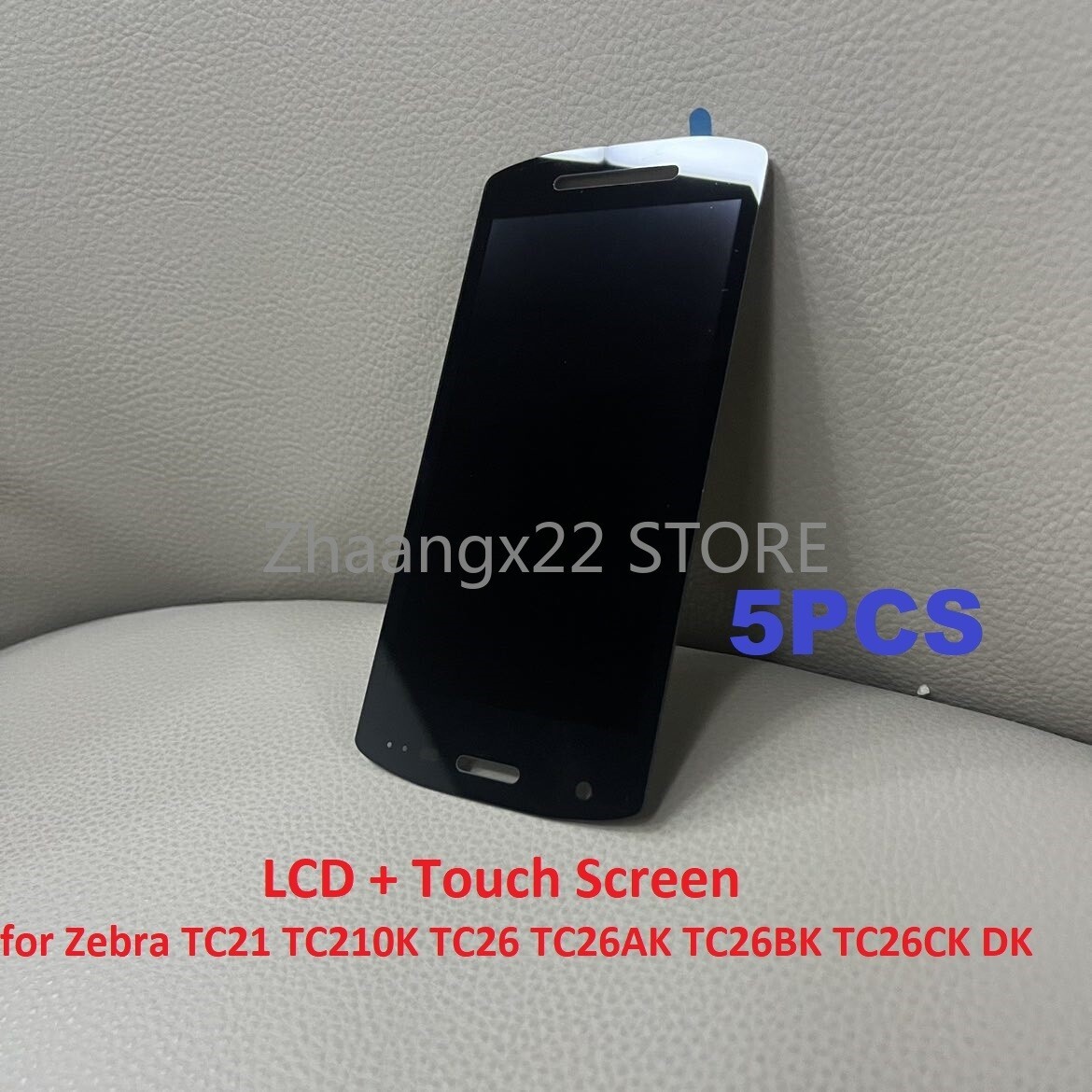 5PCS LCD w/ Touch Screen for Zebra TC21 TC210K TC26 TC26AK TC26BK TC26CK TC26DK