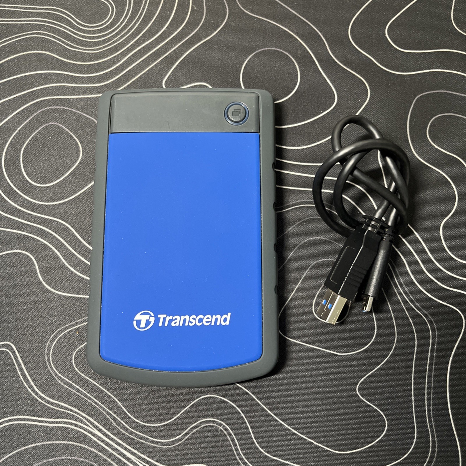 2TB Transcend Blue StoreJet 2.5-inch USB3.0 Portable External Hard Drive Tested